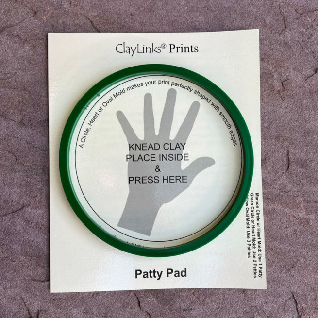 Large Green Circle Mold and Patty Pad